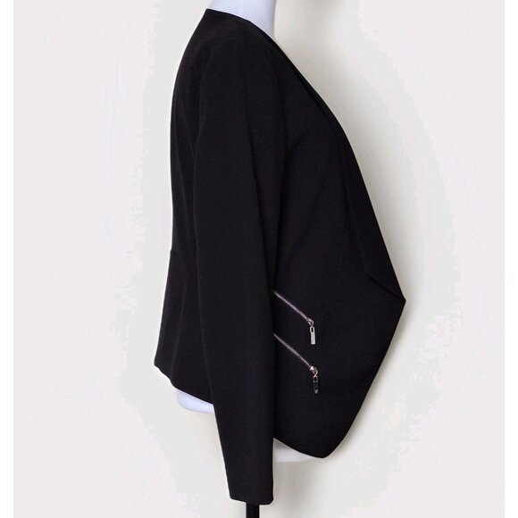 VINCE CAMUTO BLAZER BLACK SIZE 10 - Picture 4 of 5